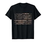 American USA Flag Camouflage T-Shirt