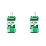 LISTERINE Total Care Zahnfleisch-Schutz (500 ml), schützende Mundspülung gegen Zahnfleischprobleme mit 6 in 1 Wirkung, antibakterielles Mundwasser stärkt die Zähne, bis zu 24h frischer Atem