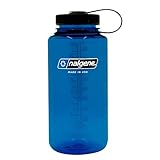 Nalgene 078701_Sustain_Weithals_Trinkflasche_1_Liter, Blau