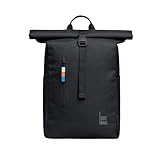 GOT BAG Rucksack Rolltop Easy | Laptop Rucksack Wasserabweisend mit 16“ Laptoptasche | 31 Liter Füllvolumen Rollrucksack (black)