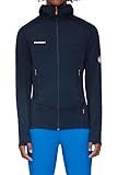 Mammut Taiss Light ML Hooded Jacket Men | Midlayer Fleecejacke für Herren mit Kapuze | Marine, XXL