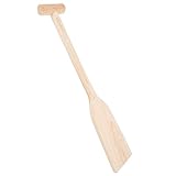 STOBOK Holzpaddel Für Kleine Boote Leichtes Und Robustes Holzruder Förmigem Griff Für Seen Und Flüsse Paddel Für Flussboote Und Angelboote
