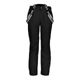 CMP - Elastischer Herren-Skioverall, Schwarz, 58