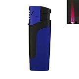 Sturmfeuerzeug MOSA Turbo Feuerzeug 5 Farben Jet Flame Torch Gas Lighter (Blau)
