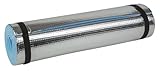 Idena 38193 - Isomatte mit Aluminiumbeschichtung, ca. 50 x 180 cm, ca. 7 mm dick, wärmeisolierend, kompakt und leicht, ideal für Yoga, Sport, Camping, Festivals oder am Strand