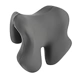 YHNDECO Nackenstütze für Sessel, Bürostuhl Kopfstütze, Elastisches Memory Foam Nackenkissen, Schulterstützkissen für Schlafzimmer (Schwarz)