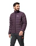 Jack Wolfskin Herren Ather Down Jkt M Daunenjacke, Midnight Plum, M EU