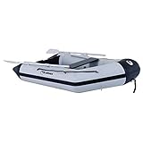 TALAMEX Aqualine QLS230 Schlauchboot mit Lattenboden, Länge 2,30m, grau