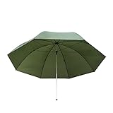 MK-Angelsport MEGA XXL 3m Angelschirm Schirm für Angler Schirmzelt Windschutz Fischerschirm Anglerschirm Campingschirm ohne Seitenwand