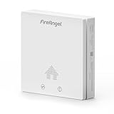 FireAngel FA6829S Ultra Slim Kohlenmonoxidmelder 10 Jahres Batterie - CO-Melder für Zuhause, Urlaub, Wohnwagen, Camper - CO-Warner - Weiß