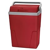 Clatronic® Kühlbox Auto | Robustes Gehäuse | elektrische Kühlbox 12v 230v | Camping Kühlschrank 22L | Auto Kühlbox | Auto Kühlschrank KB 3713 rot