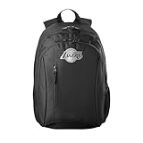 Wilson Rucksack NBA Team, Geeignet für 1 Basketball in offizieller Größe, Team-Logo in Silber, Polyester