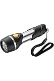 VARTA Taschenlampe mit 5 LEDs inkl. 1x AA Batterien, Day Light Multi LED F10 Leuchte, Taschenleuchte mit Anhänger, Lampe ideal für Haushalt, Angeln, Garage, Notfall, Stromausfall, Outdoor