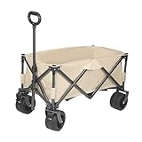 Campingausrüstung, Van Gather Typ Outdoor Tragbarer Faltbarer Wagen Campinganhänger Lebensmitteleinkaufsstand Kleiner Pull Cart Trolley(White,B)