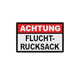 Copytec Patch Fluchtrucksack Notfall Flucht Kennzeichnung Ausrüstung #39771