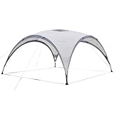 Skandika Pavillon Event Shelter Ascot 426 | Outdoor Gartenpavillon, 230 cm Stehhöhe, Sonnenschutz UPF 50+, wetterfest, Regenschutz, stabile Stahlstangen, Sonnensegel | Partyzelt für Festival, Strand