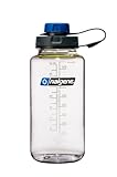 Nalgene Flasche 'Everyday Weithals' - 1 L, klar, 'capCAP'-blau