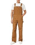 Dickies, Herren, Klassischer Latzhosen-Overall, RINSED BROWN, 34W / 32L