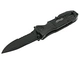 Walther 5.0715 Messer Black Tac Knife, schwarz, 205mm