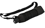 iX-brella Trekking XL Taschenschirm 115 cm groß mit Umhängetasche black