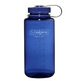 Nalgene Trinkflasche Monochrome Collection - BPA-freie Wasserflasche aus recycelten Materialien, Denim