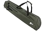 Zite Fishing Ruten Angeltasche | Ruten-Futteral mit Schultergurt und Tragegriff | Rodbag Angelkoffer Rucksack Angeln | 100 cm & 150 cm (100 cm)