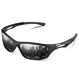 Duduma Sonnenbrille Herren Polarisiert Sport Sonnenbrille UV400 Schutz Sportbrille zum Angeln Laufen Fahrrad brillen für Herren Damen TR90