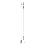 JENZI Titan-Vorfächer mit Sicherheitswirbel und Scandic-Snap 7 Kg 23 cm
