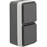 Hager BERKER Berk AP-Steckdose SCHUKO 47703525 2fach