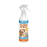 ARDAP Flohspray 250ml zur Anwendung am Tier - Bis zu 4 Wochen zuverlässiger, natürlicher & langanhaltender Schutz vor Flöhen, Zecken, Läusen & Milben (PT19)