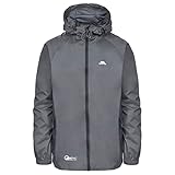 Trespass Unisex Bunda Qikpac Kompakt Zusammenrollbare Wasserdichte Regenjacke, Grau (Flint), XXL EU