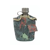 Mil-Tec Unisex – Erwachsene Flasche-14505021 Flasche, Flecktarn, Einheitsgröße