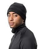 Jack Wolfskin Unisex Vertigo Beanie Mütze, Schwarz, Einheitsgröße EU