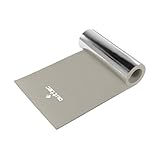 Outtec Isomatte Touristenmatte mit Isolierender Aluminiumschicht - Eva-Schaum - Iso Matte Alumatte - Zeltmatte Schlafmatte - Camping Survival – Campingunterlage - Khaki