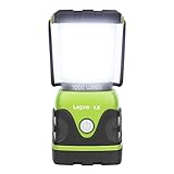 LE LED Campinglampe, Ultra Hell 1000 Lumen, 4 LeuchtmodiI Dimmbar Suchscheinwerfer, Batteriebetrieben Notfallleuchte für Stromausfällen, Wandern, Notfall, Ausfälle und so weiter, 1 Stück