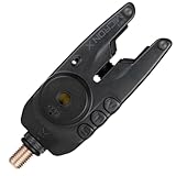 Fox Mini Micron X + Hardcase Bissanzeiger zum Karpfenangeln, Karpfenbissanzeiger, elektronischer Bissmelder