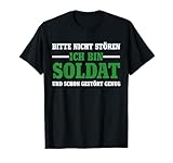 Soldat Bundeswehr Armee Bundeswehr Brüderschaft T-Shirt