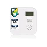 Smartwares CO-Melder - 10-Jahres-Batterie - LED-Bildschirm & Anzeige - Testknopf - FGA-13091