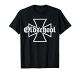 Biker Motorrad Eisernes Kreuz Oldschool Chopper T-Shirt