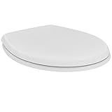 Ideal Standard Original WC-Sitz für handelsübliche Toiletten – Universal Design aus Duroplast in Weiß