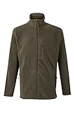 VELILLA 201502 Herren Fleecejacke, Grün des Jägers, XL