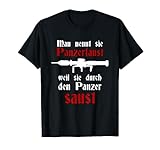 Lustiges Panzergrenadier Motiv Panzerfaust Soldat T-Shirt