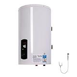 Charocean Elektrischer Warmwasserspeicher 30L Warmwasserboiler 2000W Wandhängend Elektrospeicher, Heizleistung Boiler, Wasserboiler, Emaillierter Innenbehälter, LED-Bildschirm, 220V (30L 2000W)