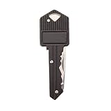 XTRAFAST Schlüsselanhänger Messer Schlüssel Schlüsselmesser kleines Taschenmesser Camping (Schwarz)