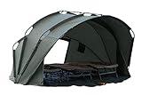 Karpfenzelt 1-3 Mann Fort Knox 2.0' 3,5 Dome Innenhöhe 1.9m ZeltAngelzelt Anglerzelt 2 Bivvy inkl. Gummihammer 2