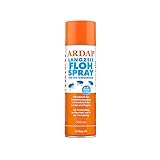 ARDAP Langzeit Flohspray 500ml für die Umgebung - Zur Anwendung im Haushalt und in der Tierhaltung - Bekämpft Eier, Larven und Puppen - Wirksamer Schutz für bis zu 6 Monate