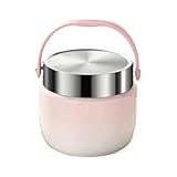 Lunchbox für warme Speisen, 1200 ml, für Sport und Fitnessstudio, wasserdicht, für Suppen und Babynahrung, ideal für Outdoor-Aktivitäten wie Grillen, Wandern, Fitnessstudio
