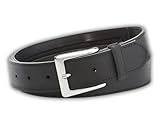 INVIDA Geldgürtel Herren mit Geheimfach, Tresor Gürtel, MADE IN GERMANY, 100% RINDLEDER, Geldversteck Gürtel, Reisegeldgürtel, Leder Gürtel mit Reißverschluss, Schwarz, 4cm Breite, 115cm Bundweite