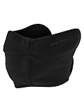 Ziener Erwachsene ITALO facemask Skihelm-gesichtsmaske | Winddicht Elastisch Soft-shell, black, L