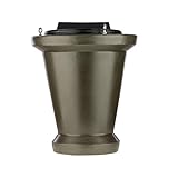 EUROHUNT Vorratsbehälter für Futterautomaten 2.0 inkl. Dosieröffnung und 3 Befestigungspunkten, braun, (max. Füllmenge: 18kg)